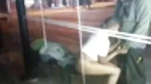 Remaja slutty mendapat awek melayu setim hitam